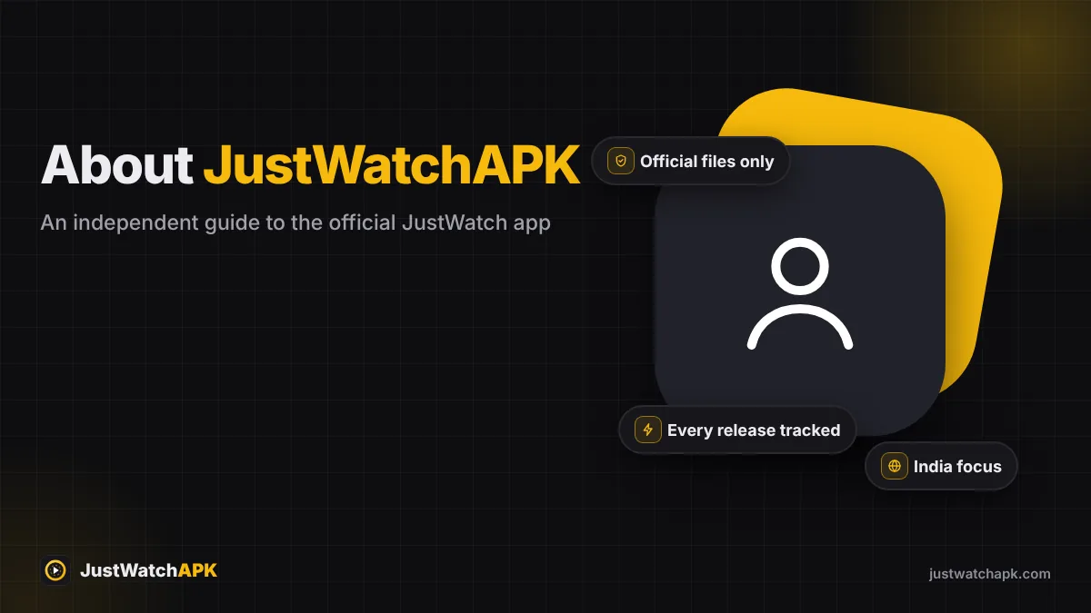 About JustWatchAPK.com independent JustWatch app guide