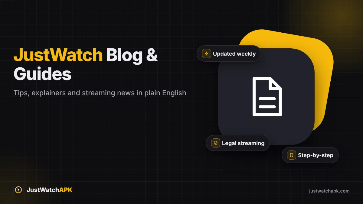 JustWatch blog guides and streaming tips